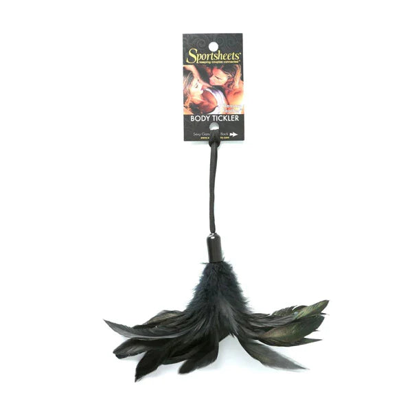 Sportsheets Pleasure Feather Ticklers Black