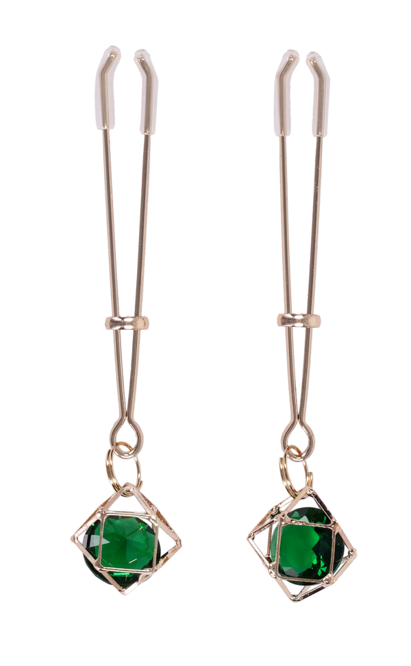 Indica Crystal Nipple Clips
