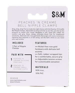 Peaches 'n CreaMe Bell Nipple Clamps