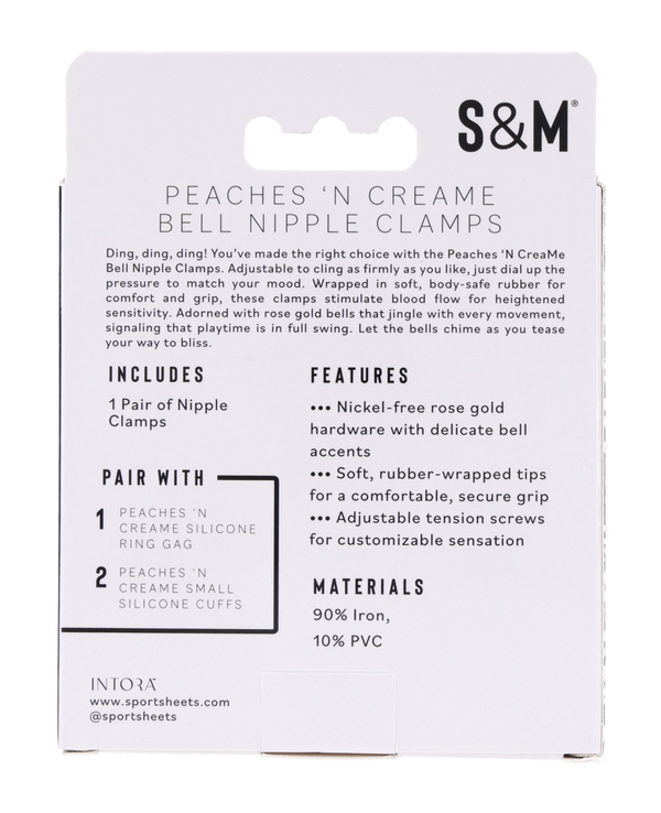 Peaches 'n CreaMe Bell Nipple Clamps