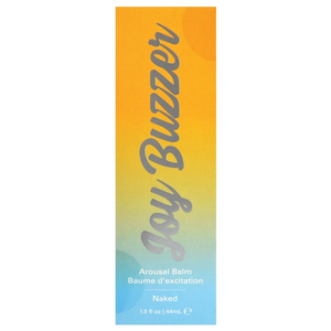 JOY BUZZER Clitoral Arousal Balm - Naked Flavor Free 1.5oz | 44mL
